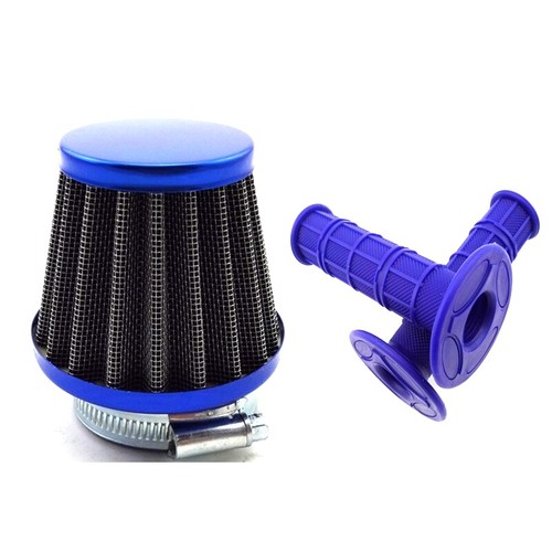 Manubrio blu maniglie - manubrio,